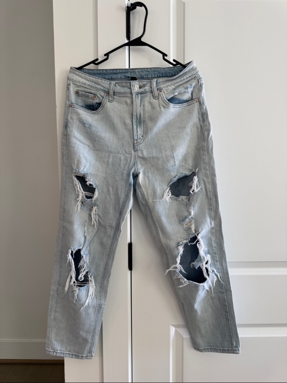 wild fable Light Blue Distressed Jeans